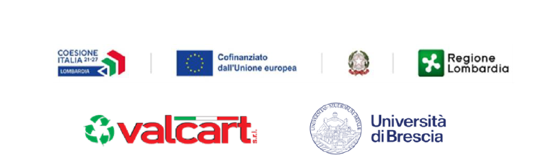 LOGO VALCART E LOGO UNIVERSTA' DEGLI STUDI DI BRESCIA