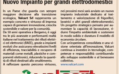 VALCART punta sul riciclo RAEE